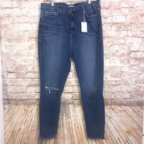 Good American Denim - Good American Good Legs Skinny Jeans Size 24 NWT